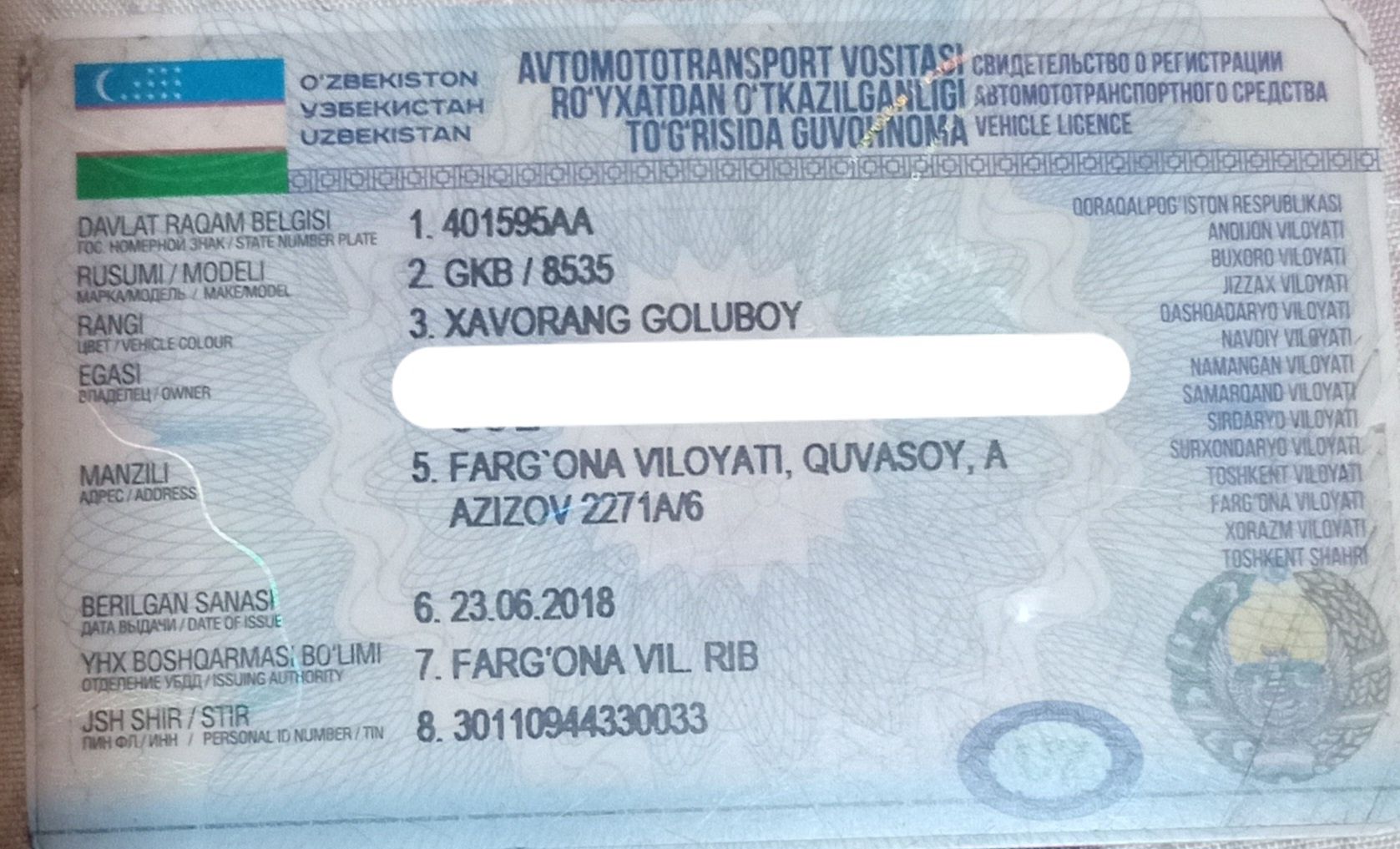 Prsep sotiladi...