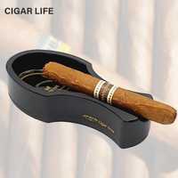 Луксозен метален пепелник за пури Cigar life (три цвята)