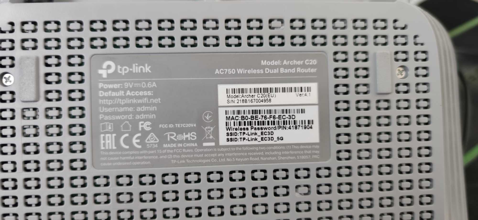 Tp-link Archer C20