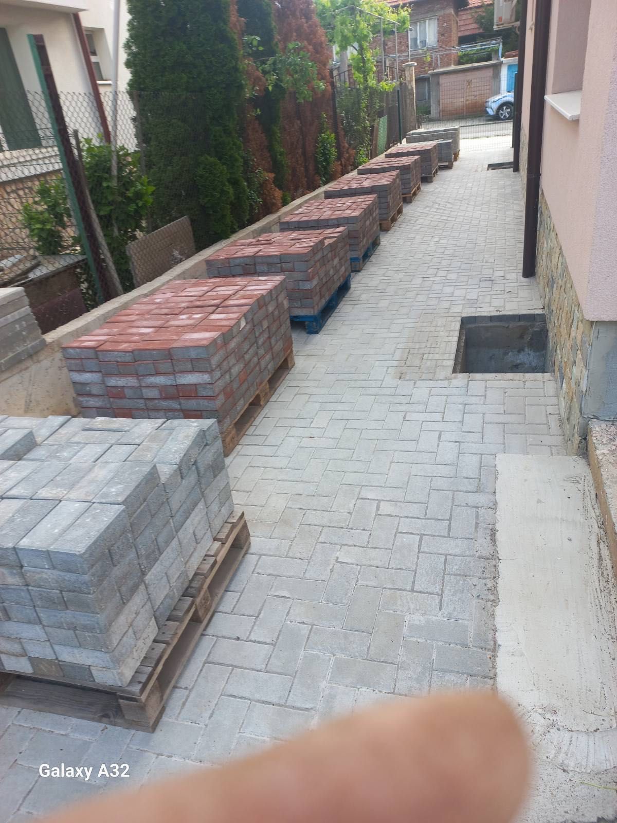 Бетонни павета 20х10х6 10х10х6