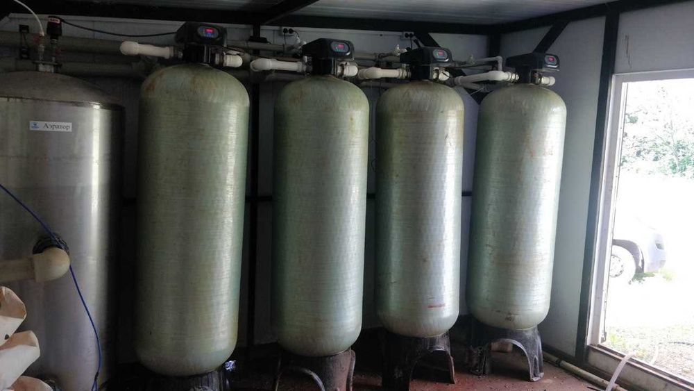 Фильтр Умягчитель воды от 10м3/час до 150м3/час. Сув Фильтр