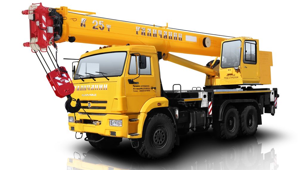 Услуги крана 25т грузоподьемные операций