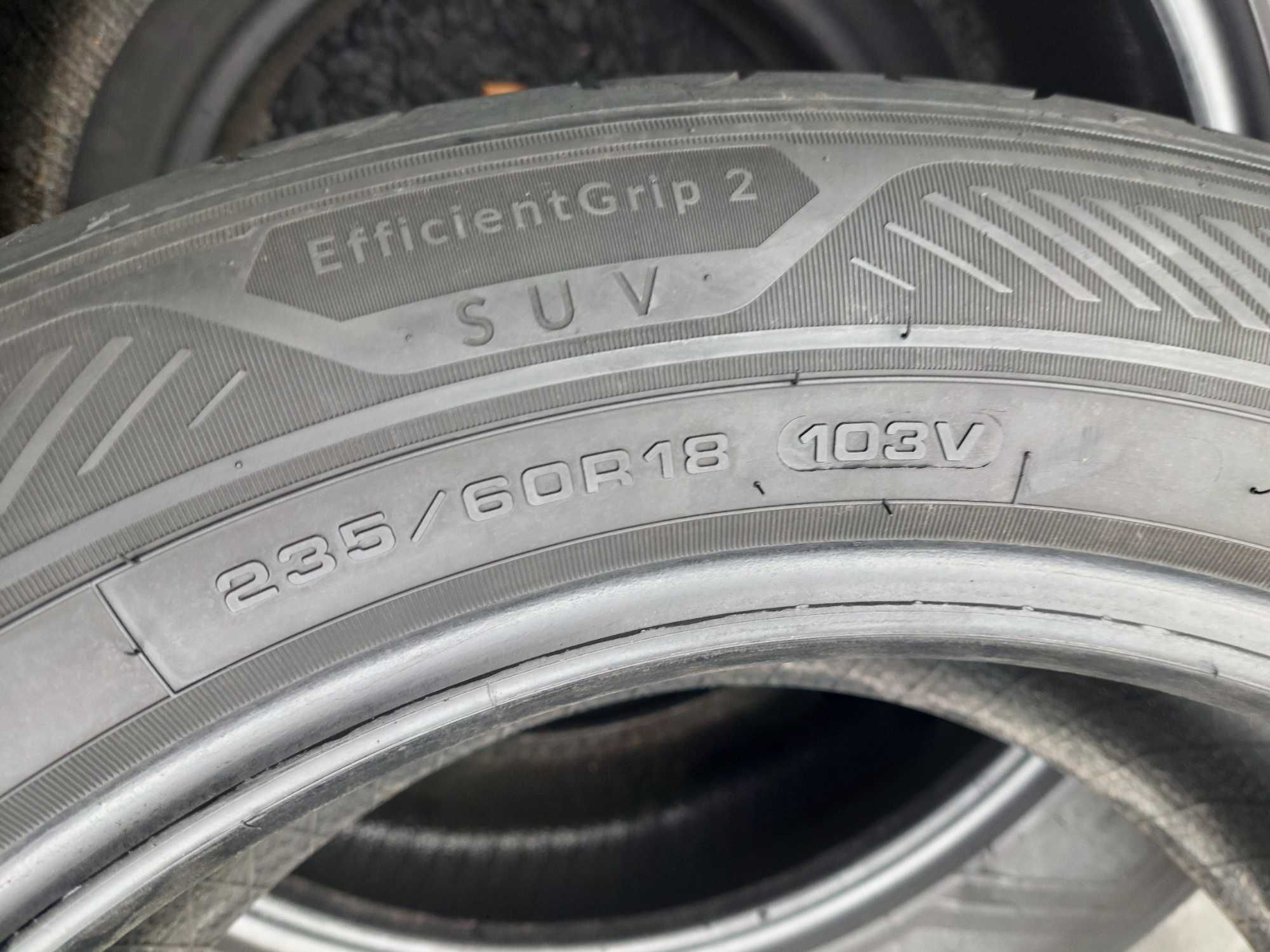 235 60 18,2buc vara GOOD YEAR,EfficientGRIP,2021,5mm