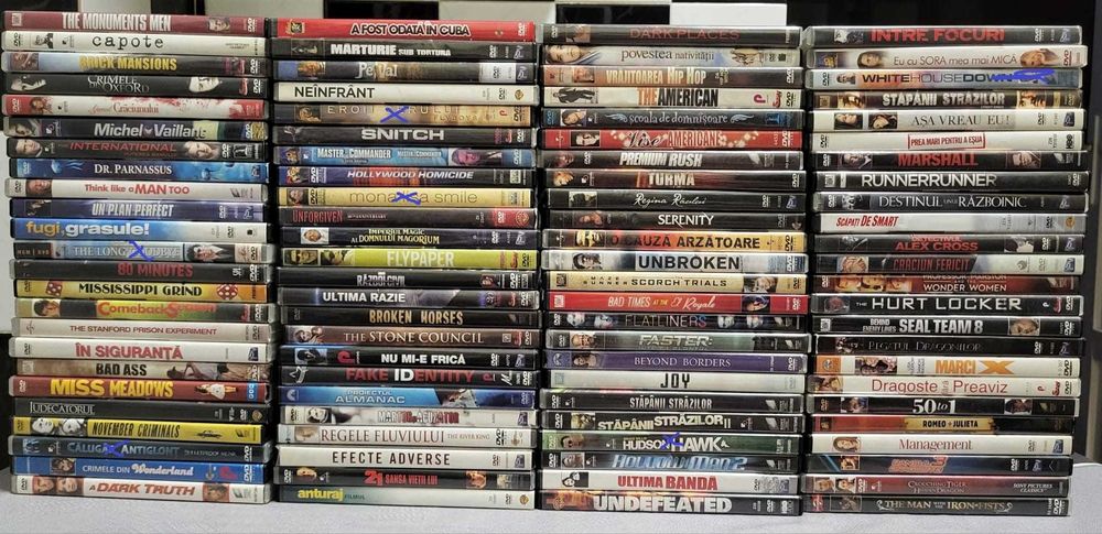 Vand Dvd-uri originale cu filme, subtitrare romana