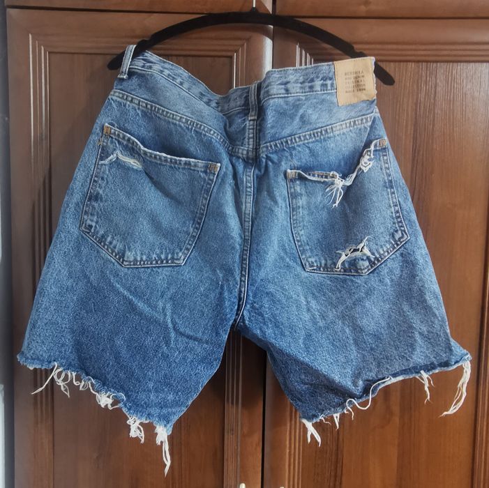 Blugi scurti Bershka Denim