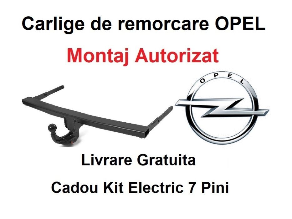 Carlig Remorcare OPEL Insignia - Omologat RAR si EU - Montaj Autorizat