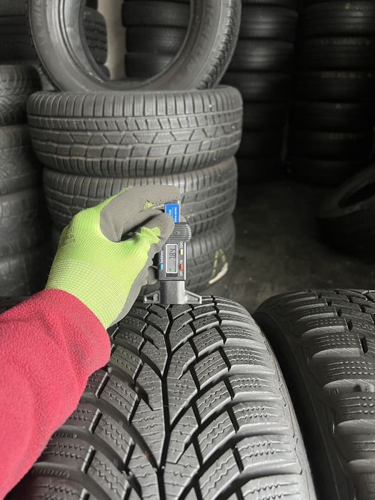 4 anvelope de iarna 195/55/16 Continental 7.8 mm DOT 2023!