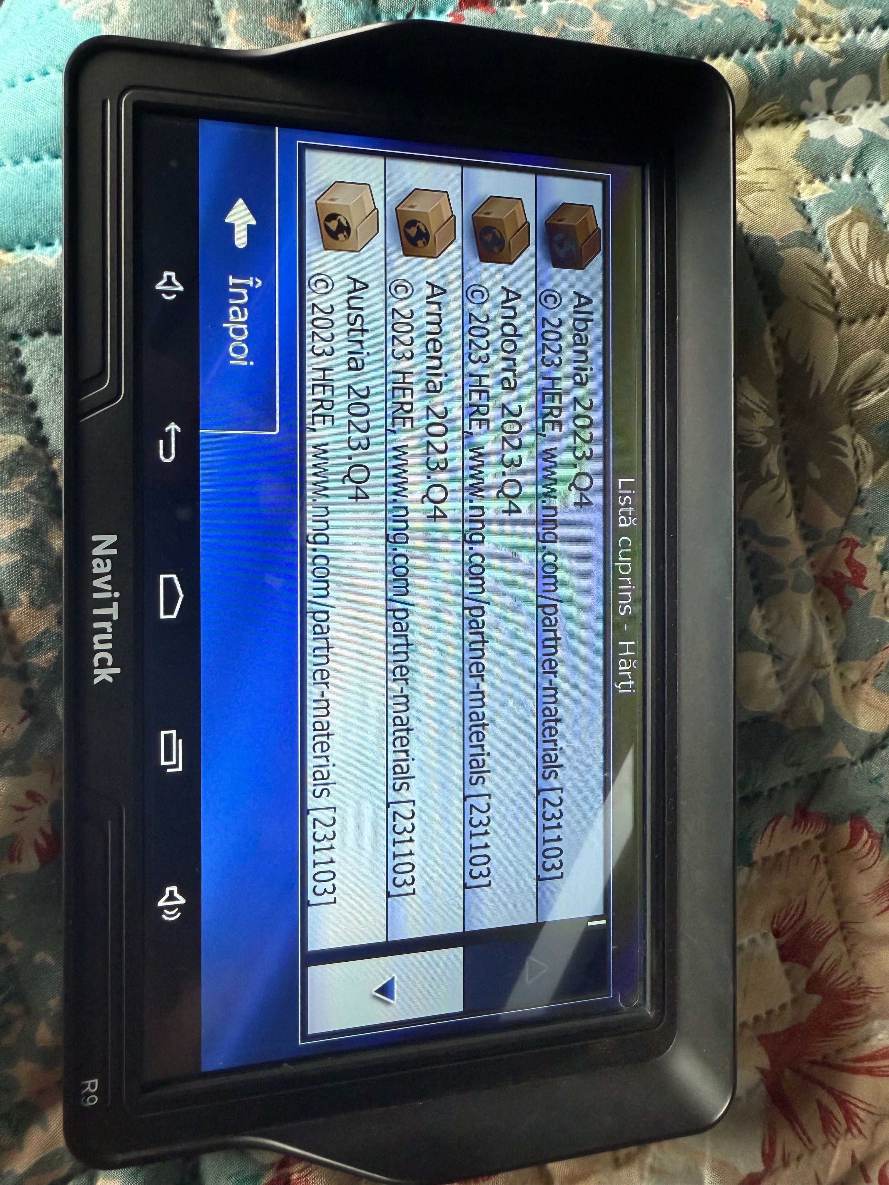 Navitruck R9 GPS Camioane