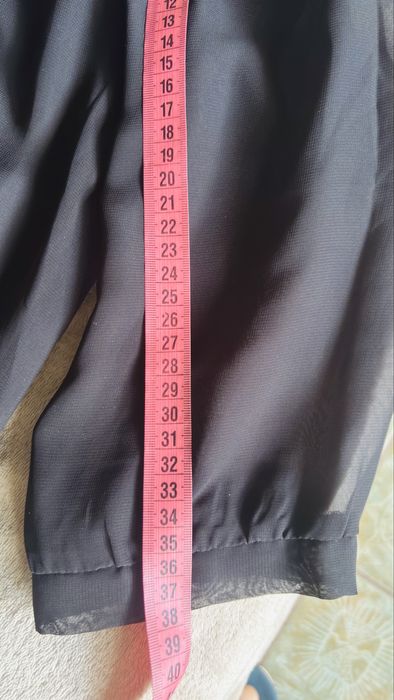 Bluză Elegantă Neagră, Mărimea 42 (brand Clockhouse)