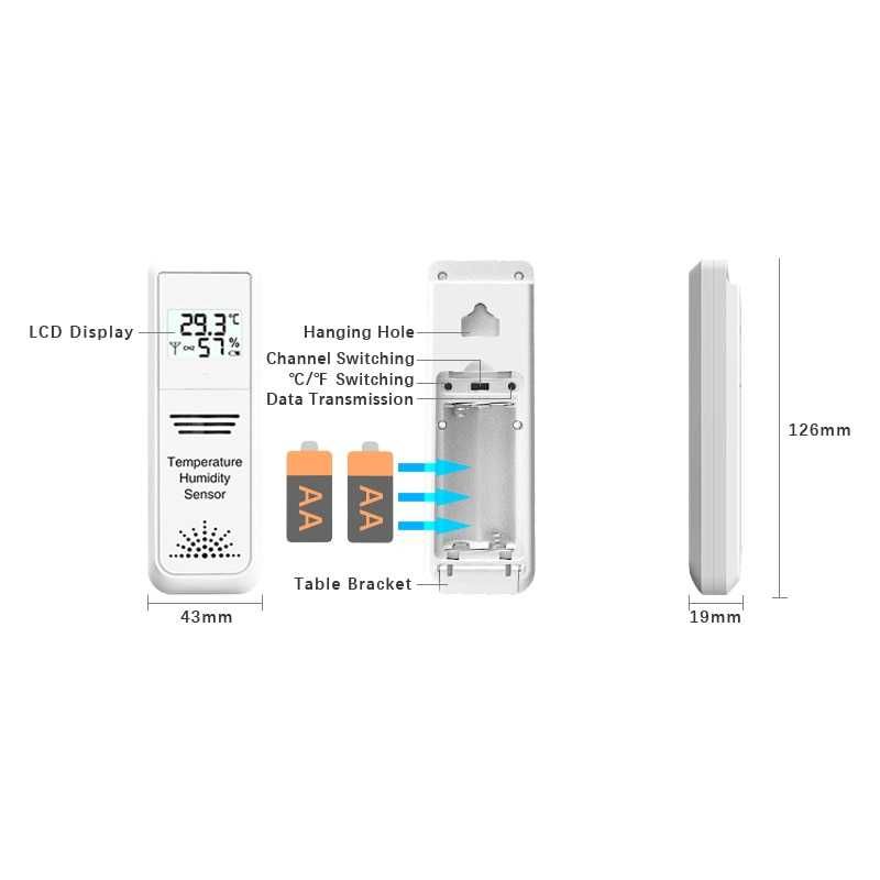 Външен сензор за метрологимна станция Wanap remote sensor outdoor