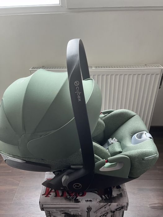 Scoica Cybex Cloud T Plus i-size, culoare Leaf green