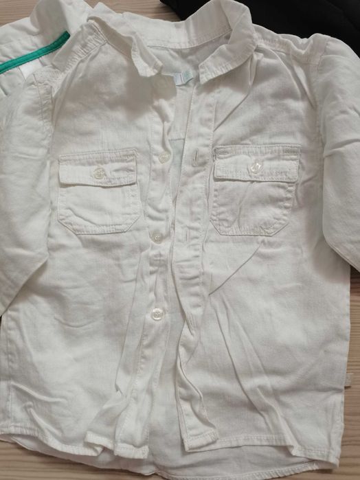 Set 3 cămăși + pantaloni stofa vârsta 2 ani