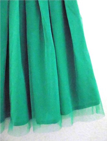Шифоновое платье цвета бирюзы, новое 40-42-44 размер -5000 тенге