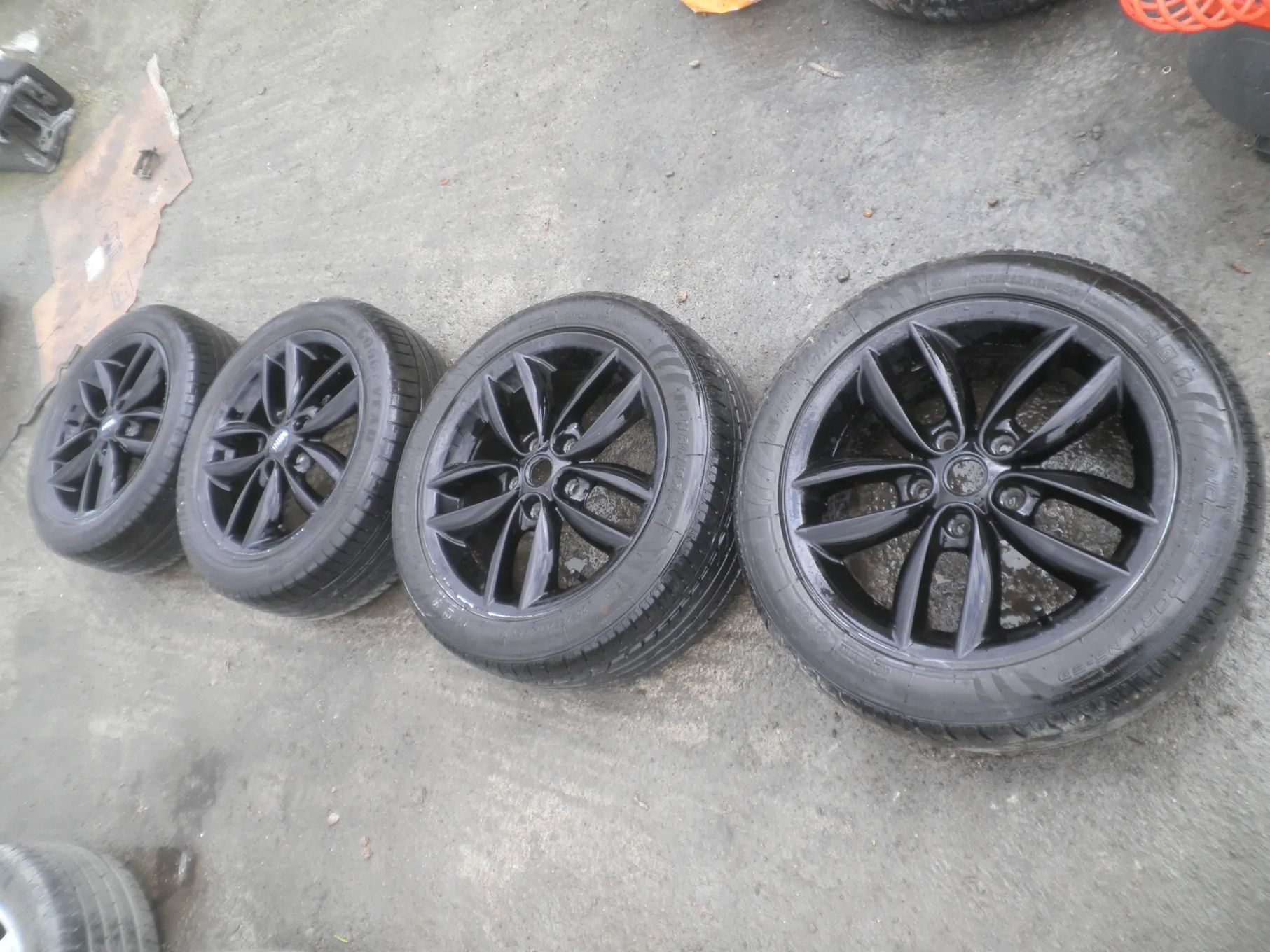 Jante 17" cu anvelope 205/55/R17 Mini Cooper Countryman