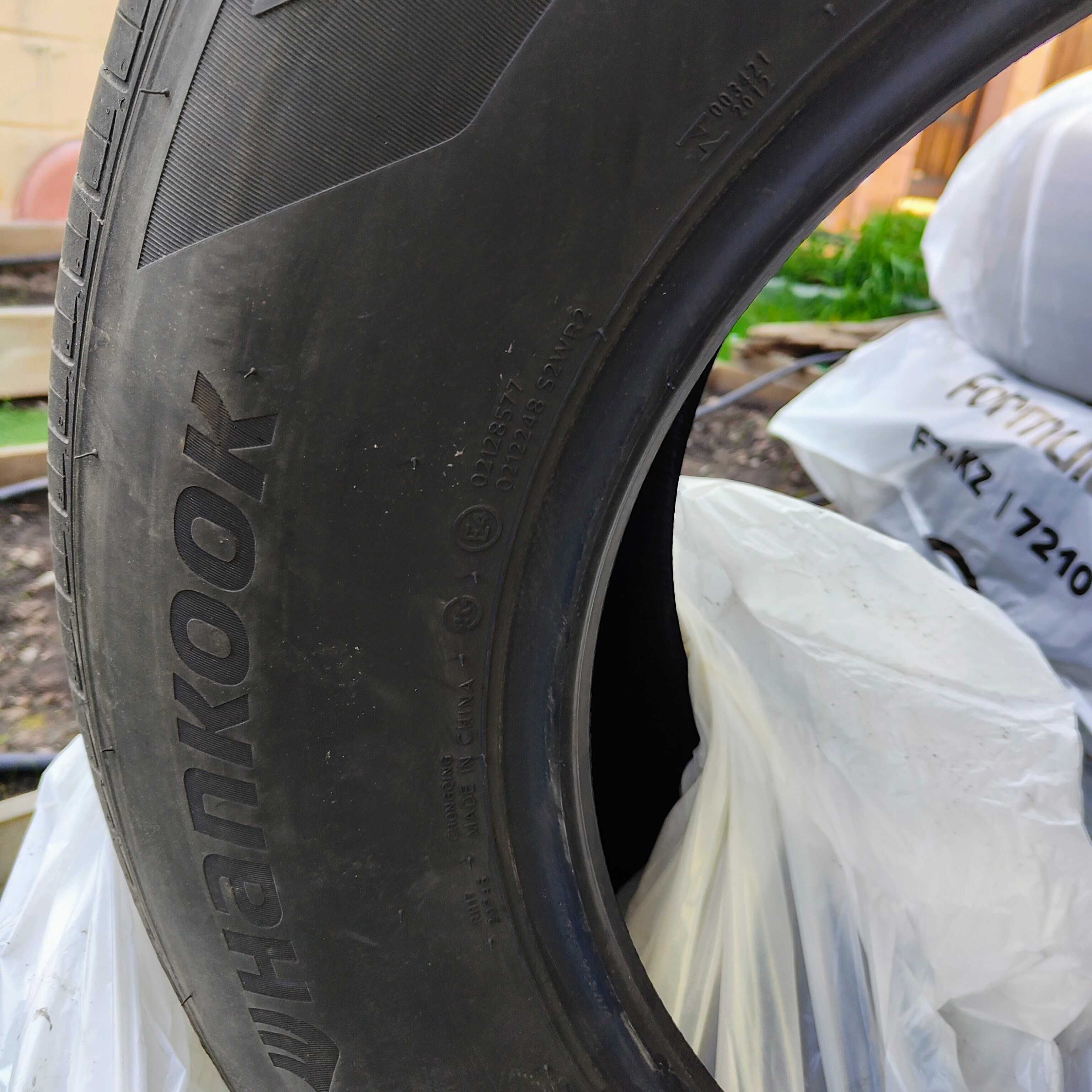 Летние шины Hankook Ventus 265/65 R17, оригинал, 4+1 шт., 300 км.