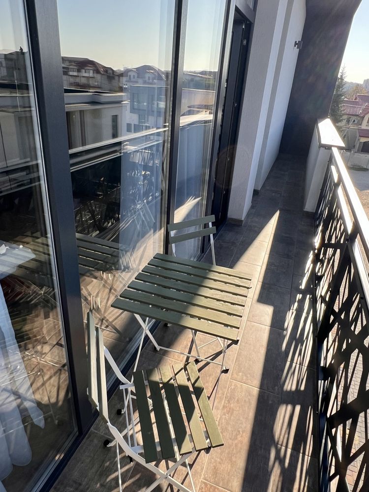 Inchiriez apartament de lux NOU in regim hotelier cu bucatarie Pipera