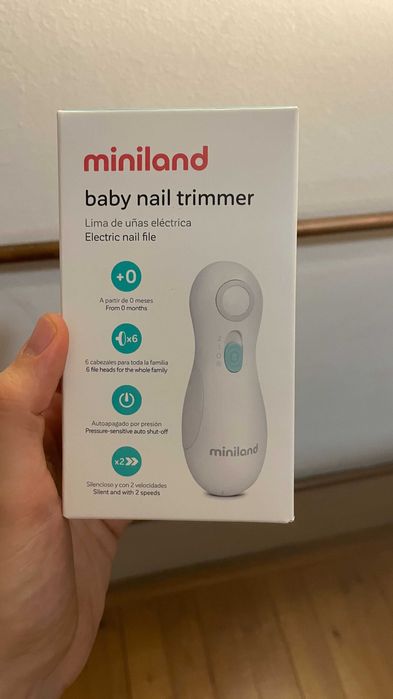 Miniland baby nail trimmer / бебешка автоматична пила за нокти