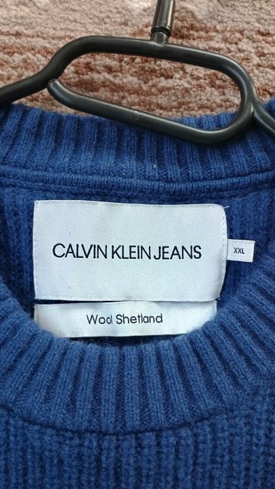 Pulover 100% lana Calvin klein