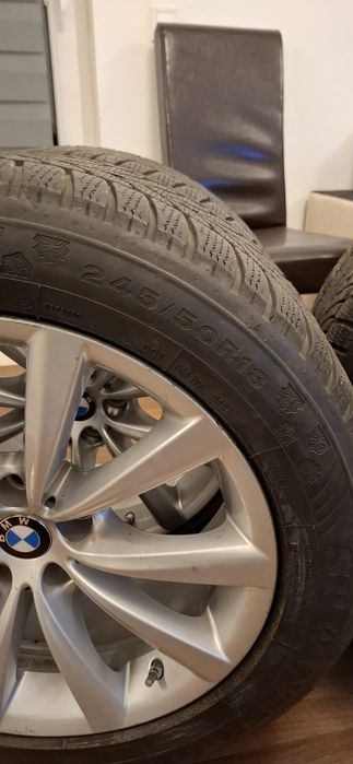 Jante 18" originale BMW + anvelope iarna
