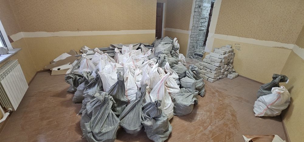 Отдам строиельный мусор