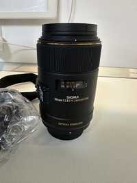 Obiectiv Sigma 105 EX DG OS HSM macro cu montura Nikon