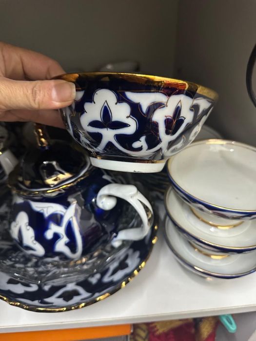 Сервиз в узбекском стиле