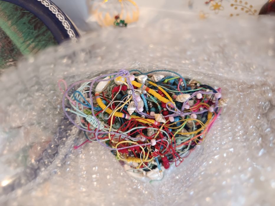 Lot bijuteri lanțuri brățări cercei vintage