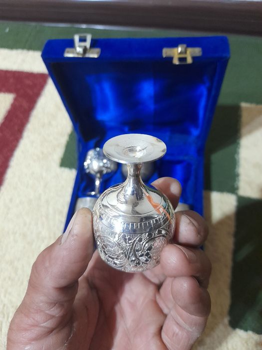 рюмки мельхюровые
