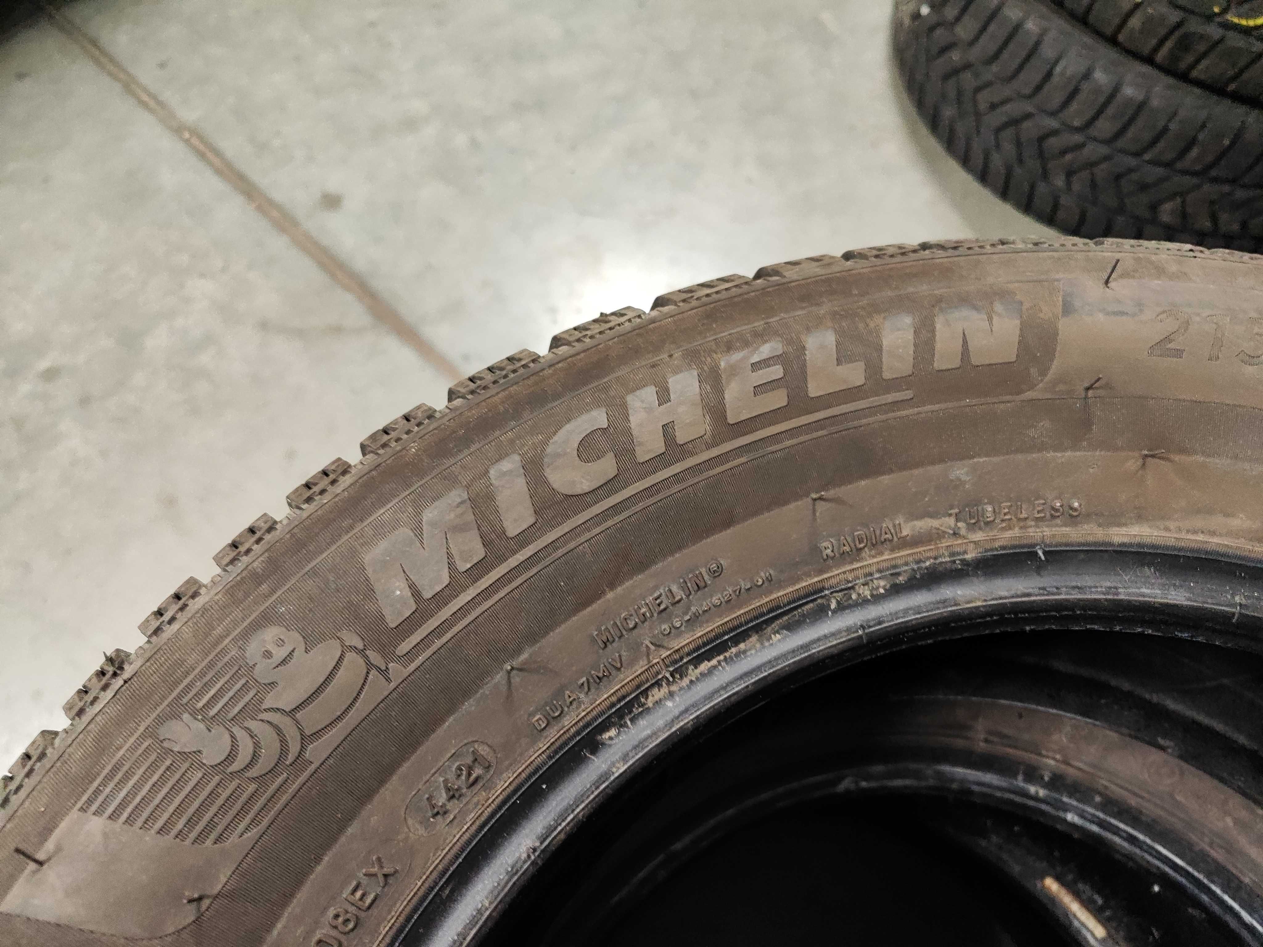 2бр.зимни гуми 215/65/16 Michelin