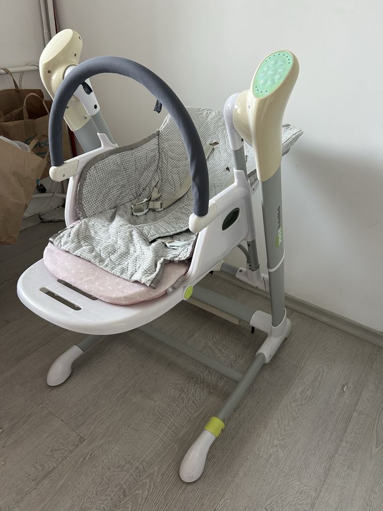 Детско столче/люлка Pali Pappy Rock High Chair