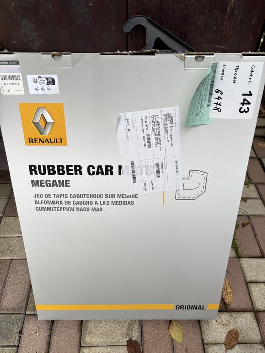 Bare transversale (originale Renault) megane 4 break & covorase tavita