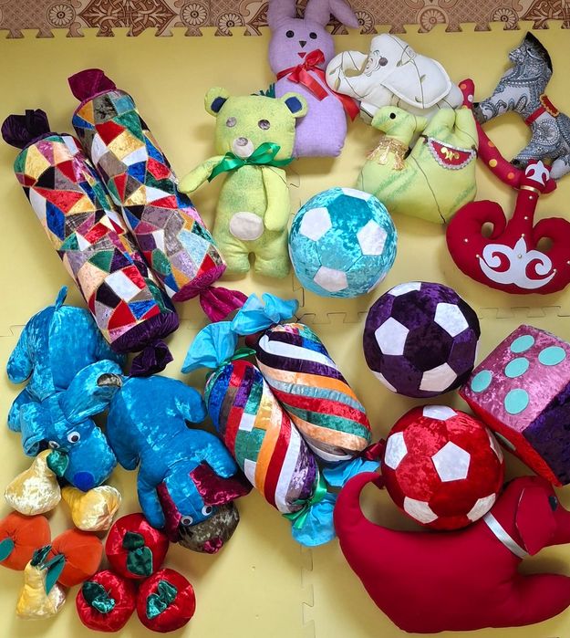 Жаймаға арналған сыпыра. Жұмсақ доп.