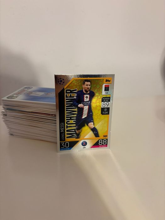 Cartonase match attax +cartonas cu Messi