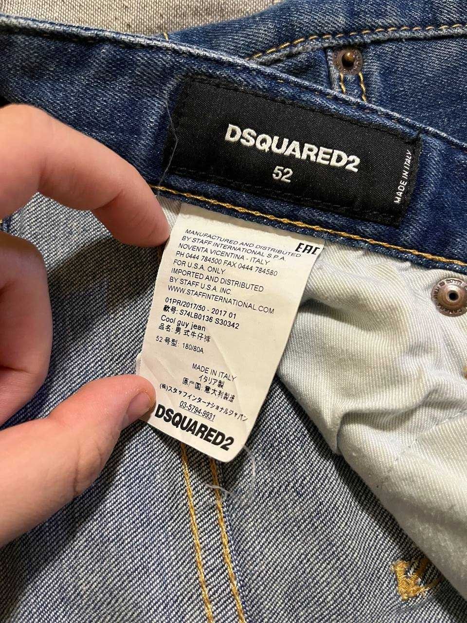 Оригинални Дънки DSQUARED2 размер 52 L-XL (34-5)