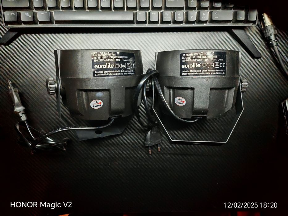 Set 2x Led Party Rgbw EuroLite