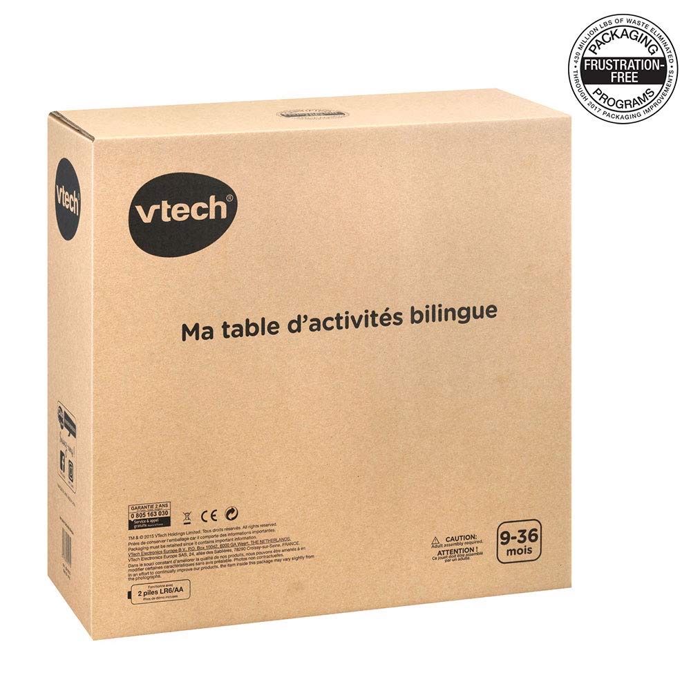Masuta de joaca si tabla activitati pt copii, VTech My Bilingual Act