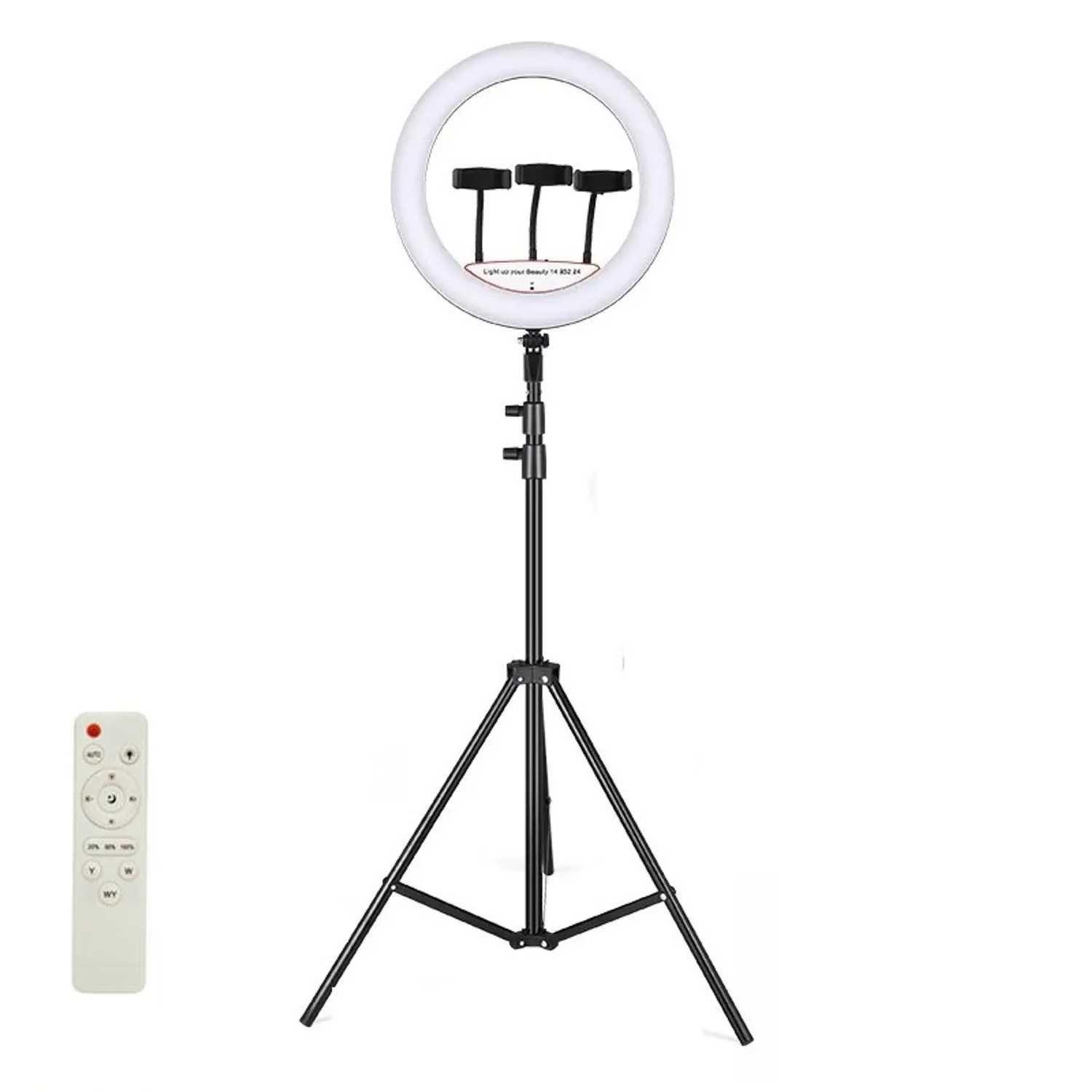 Lampa Circulara Profesionala 536 leduri, telecomanda si trepied 210 cm