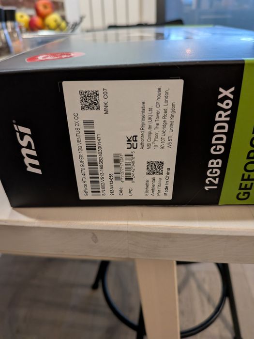 Placa video Rtx 4070 TI Super 16 GB