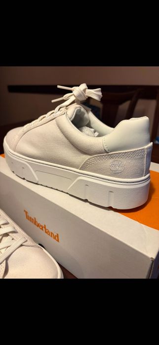 TIMBERLAND ДАМСКИ ОБУВКИ Laurel Court Lace-up Trainer for women WHITE