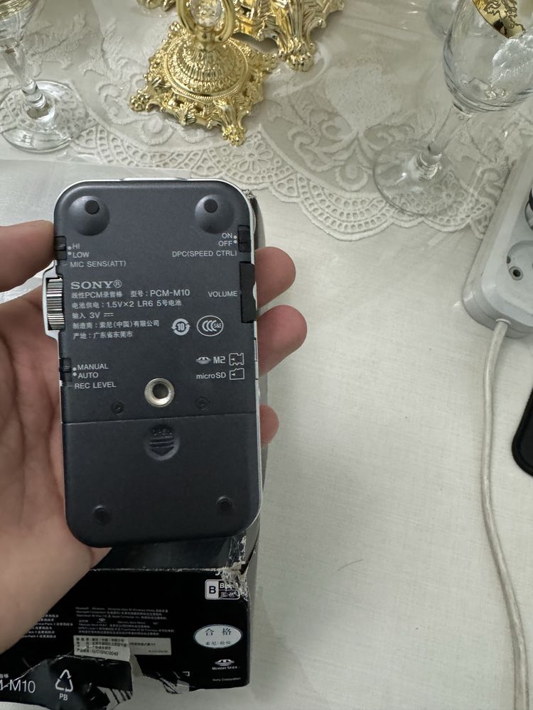 Sony pcm m10 diktafon