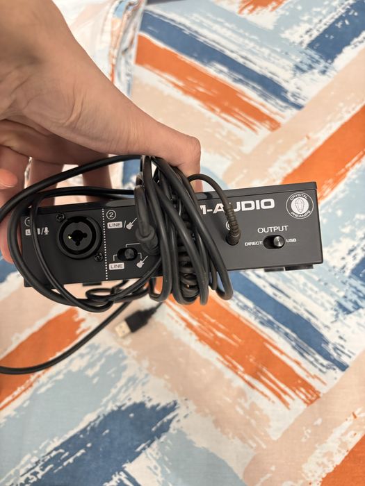 продам звуковую карту M- track solo