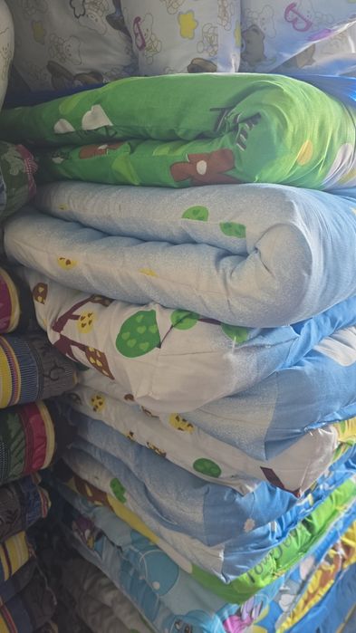 Детские матрасы одеало и подушки