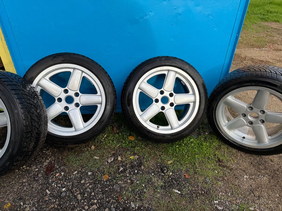 Продавам джанти AC Schnitcer 17 за БМВ  свалени от бмв е36