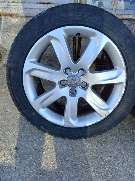 Vând jante R18 Audi originale Vw sau Skoda (5x112) butuc 66.6