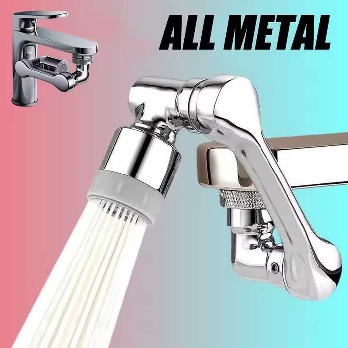 Robinet din metal rotativ 180°  / prelungire adaptor 22/24mm