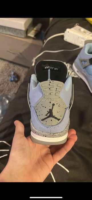 Jordan 4 university blue 41
