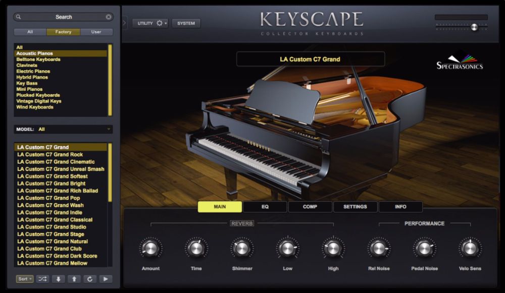 Spectrasonics Keyscape - USB Drive Edition, VST 500 de sunete