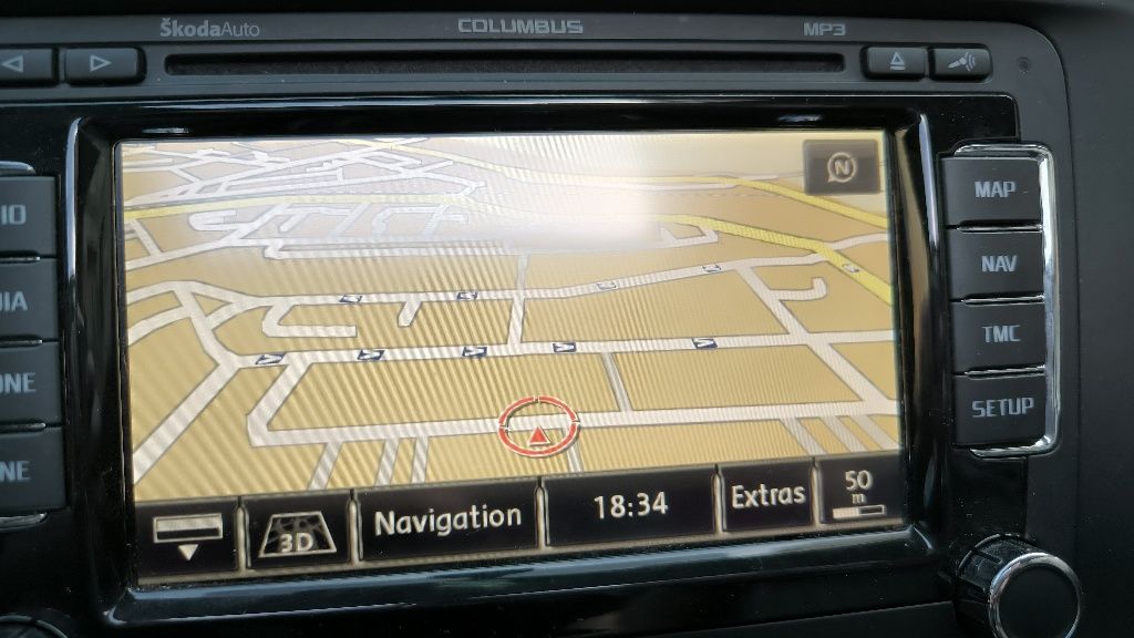 Harta navigatie Volkswagen Skoda Seat