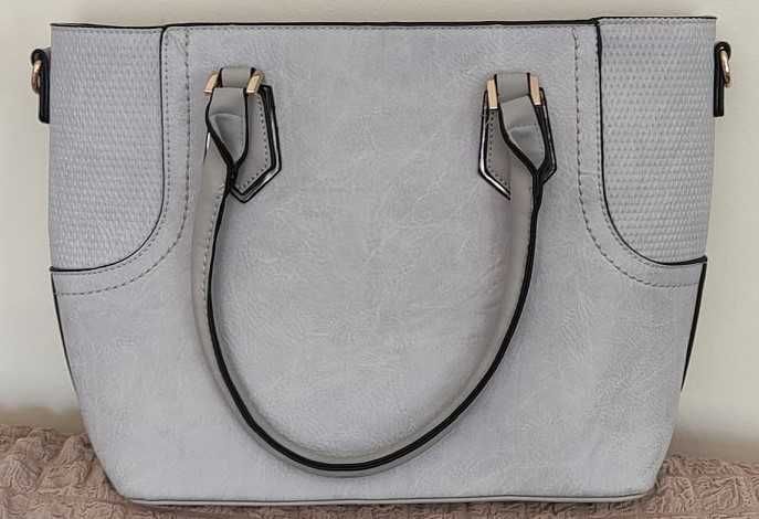 Нова сива дамска чанта