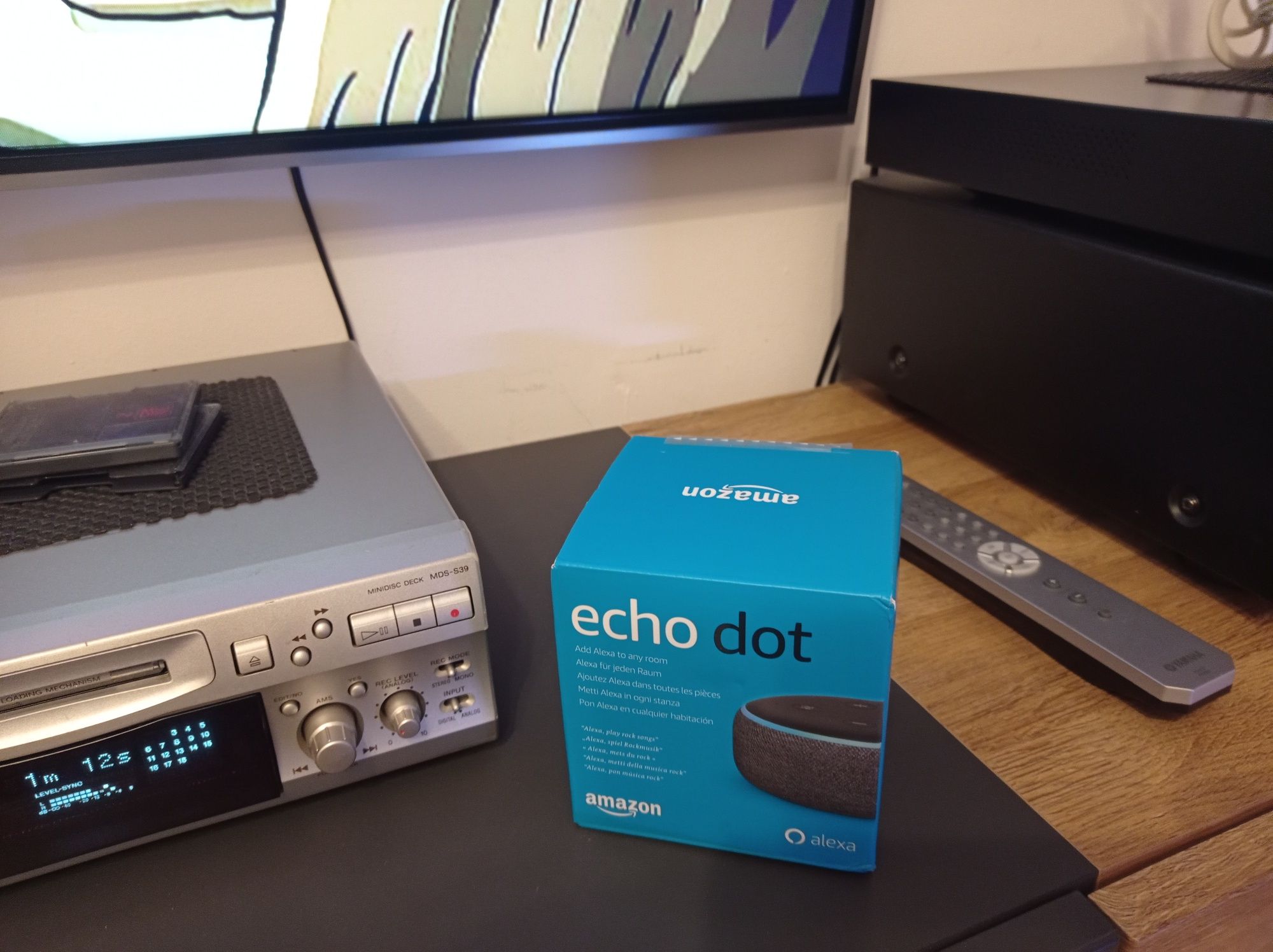 Alexa echo dot boxa internet smart
